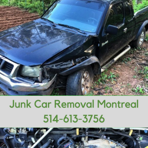 junk car removal montreal black