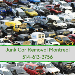 junk car removal montreal car lot